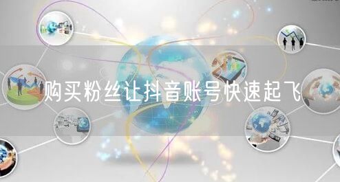 购买粉丝让抖音账号快速起飞