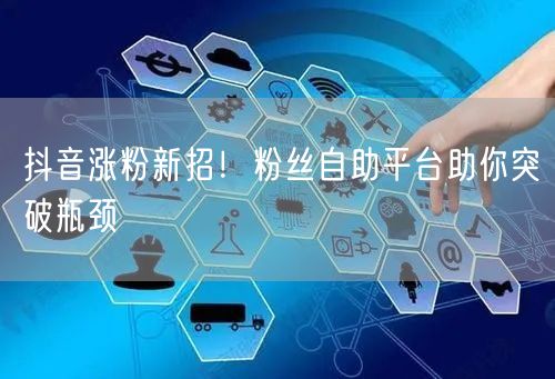 抖音涨粉新招！粉丝自助平台助你突破瓶颈