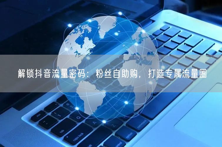 解锁抖音流量密码：粉丝自助购，打造专属流量圈