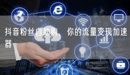 抖音粉丝自助购，你的流量变现加速器